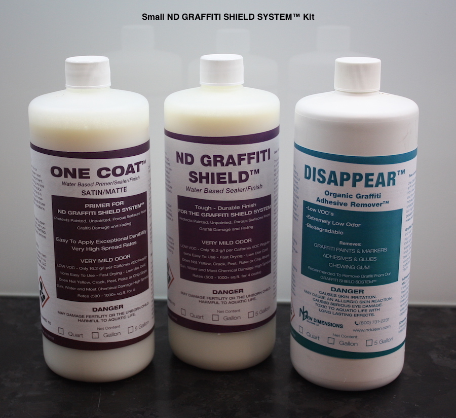 DISAPPEAR and Graffiti Shield products